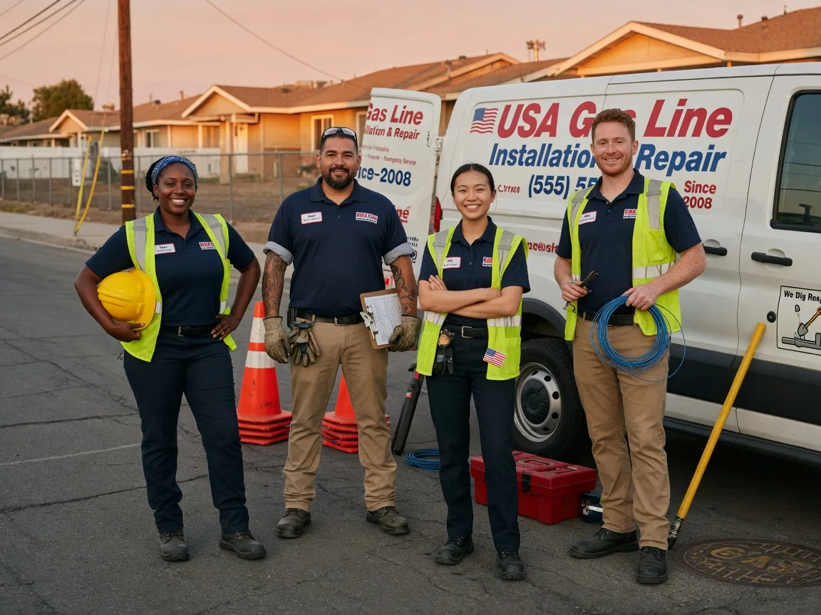 Gas Line Installation company in Rush, CO